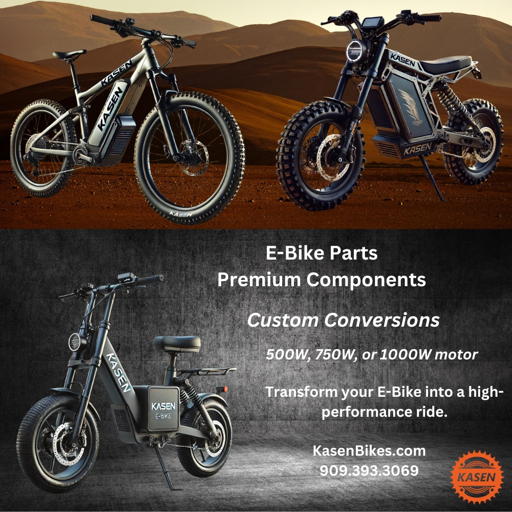 Premium E-Bike Parts & Custom Conversions